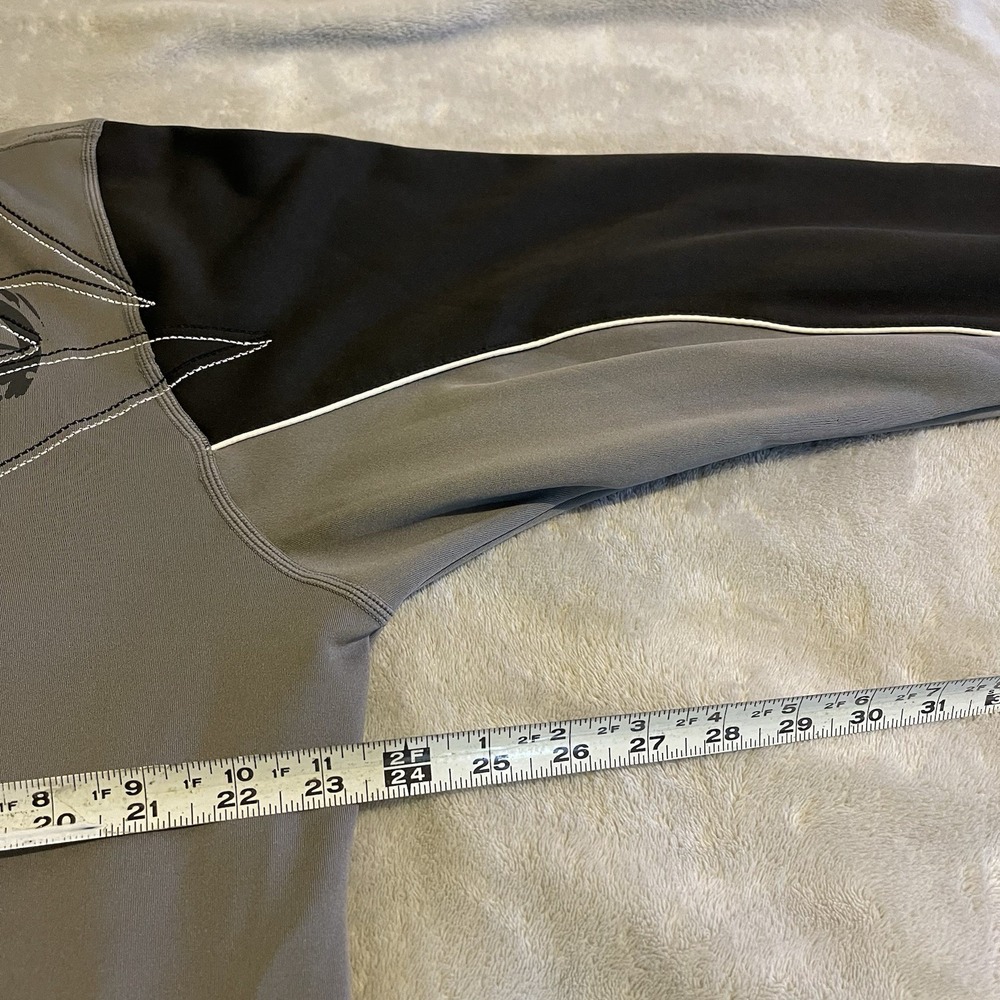 Hyperlite Wake Jacket Men XL Gray Full Zip‎ Streetwear Workout Gym Sweatshirt - Picture 6 of 9